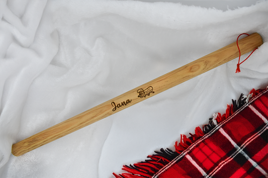 Bastó personalitzat per cagar el Tió