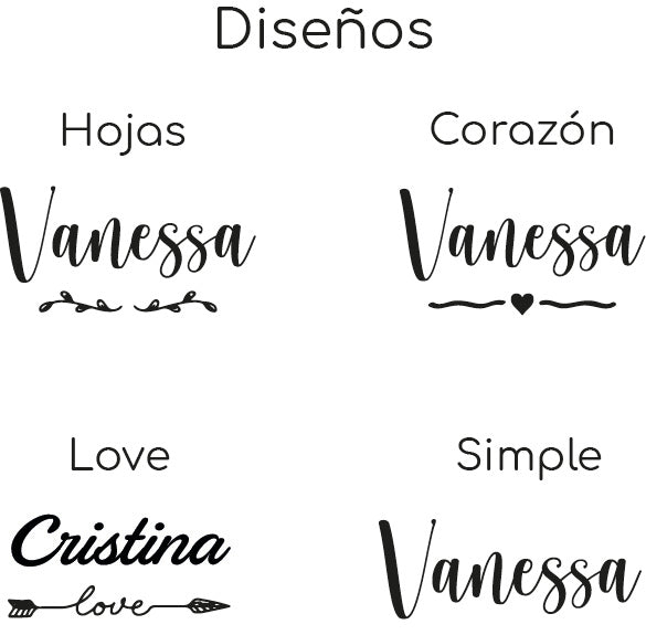 Llavero de madera personalizado - "AURA"