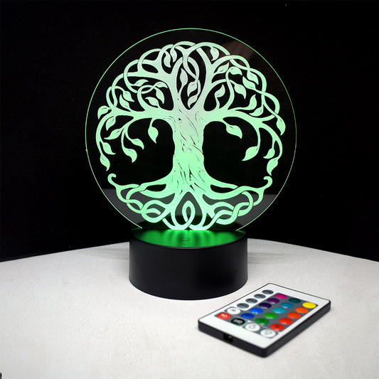 Lampara LED árbol de la vida