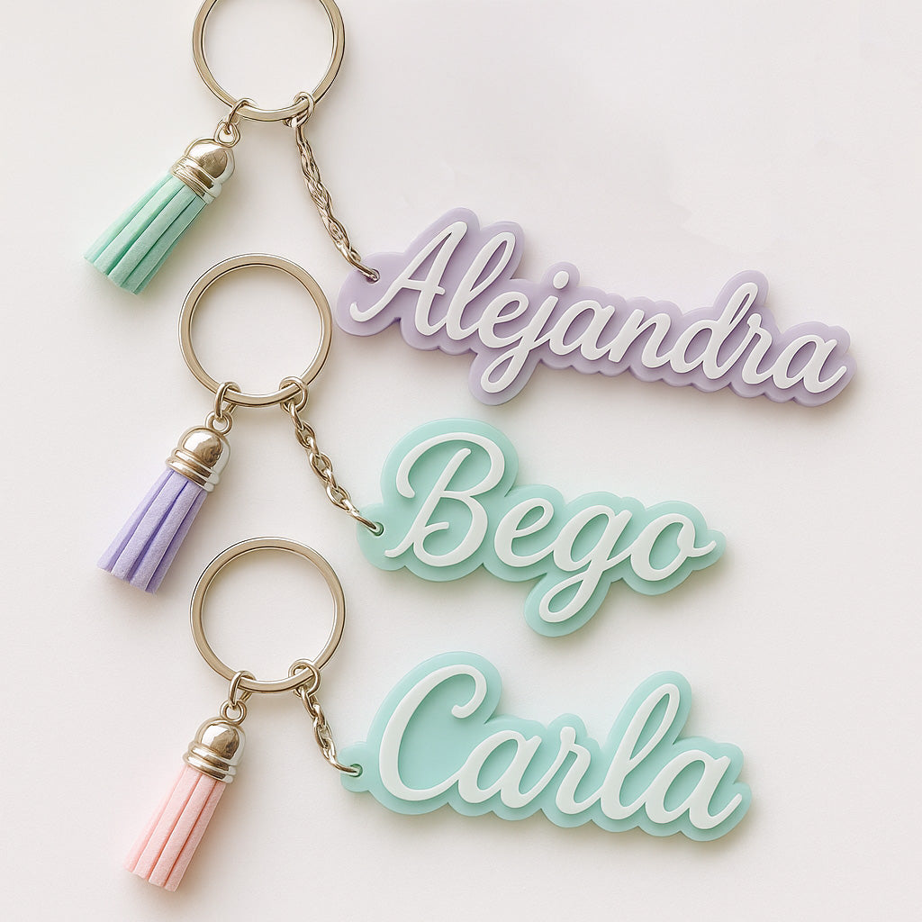 Llavero metacrilato personalizado - "SWEET"