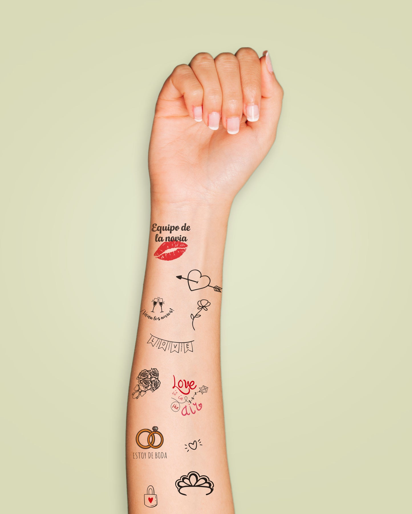 Tatuajes temporales - Bodas