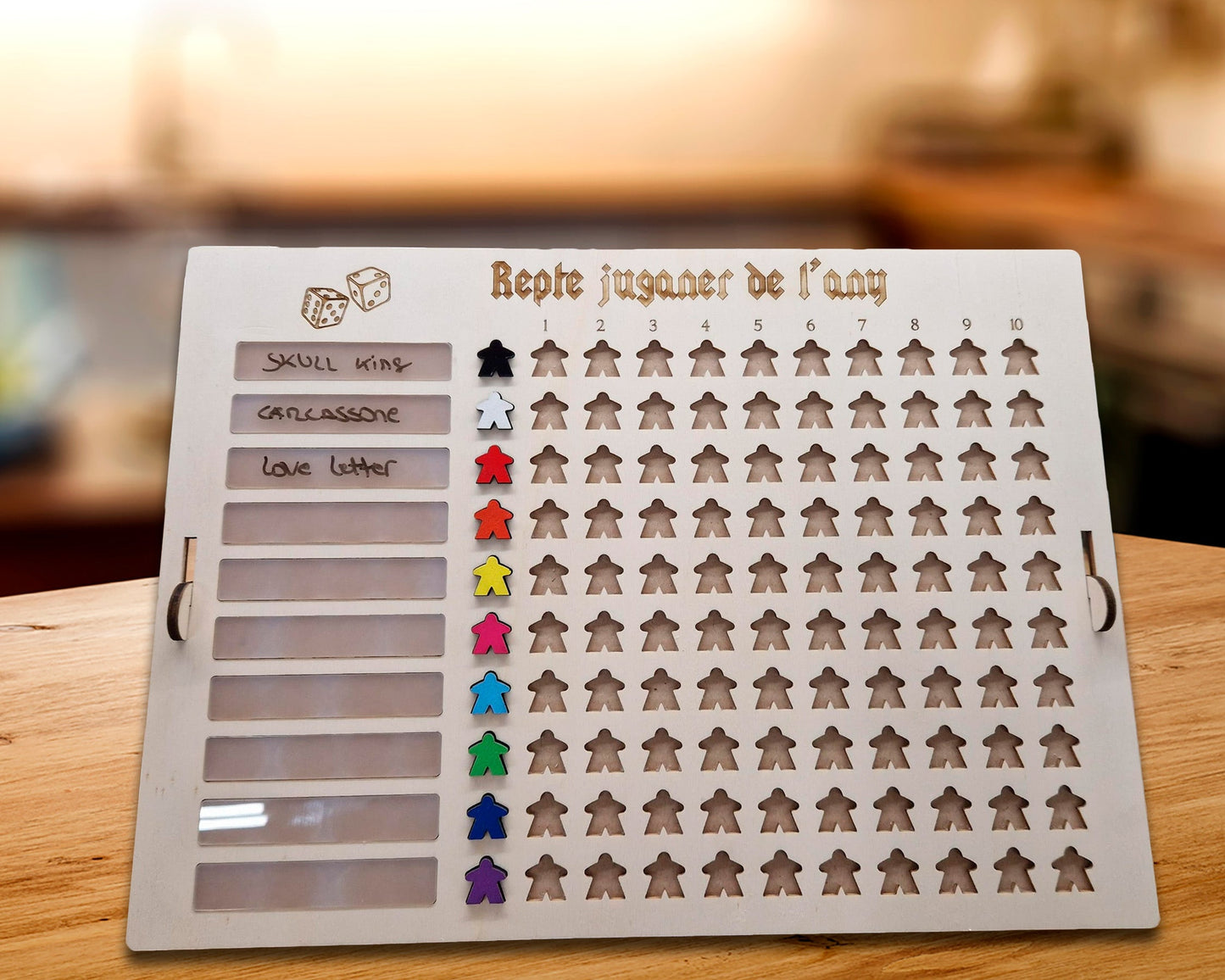 Tablero Game Meter
