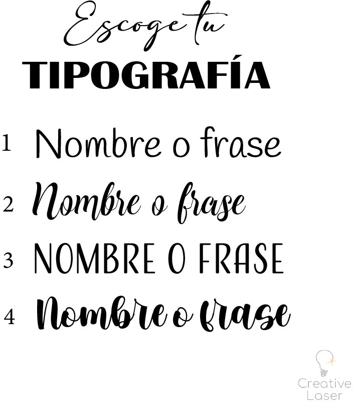 Bola con nombre personalizada