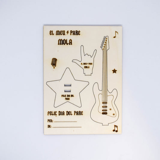 Targeta El meu pare mola