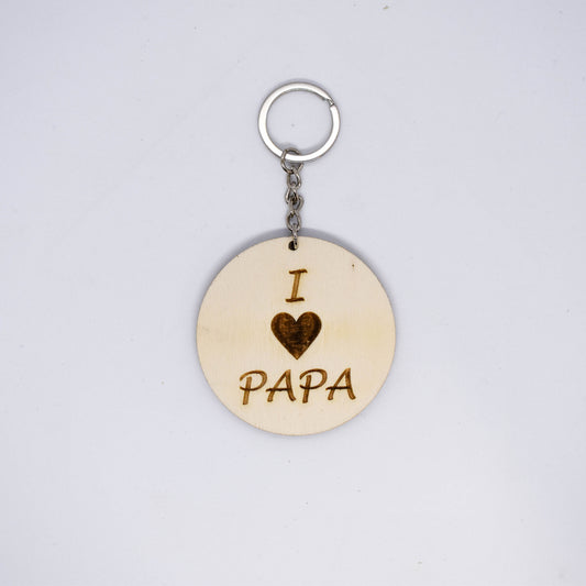 Clauer fusta amb imatge personalitzada