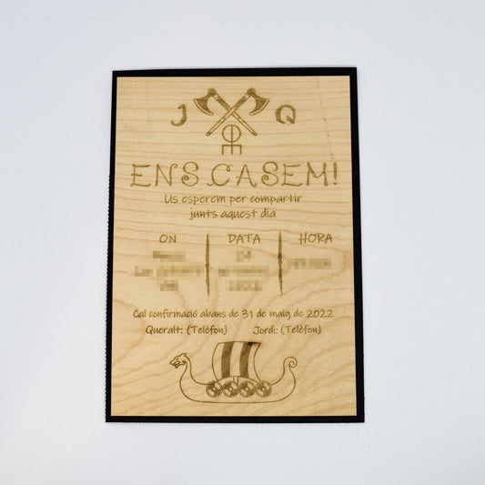 Invitacions per a esdeveniments i casaments