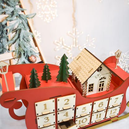 Calendario de Adviento Trineo