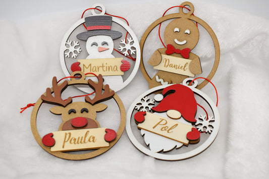 Bola Navidad personalizada - Figura