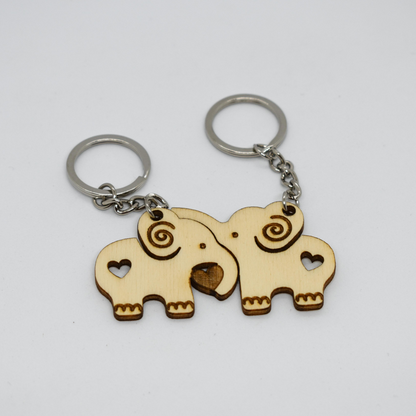 Llavero doble animales