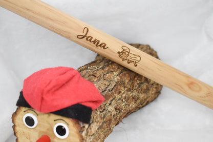 Bastón personalizado para cagar el Tió