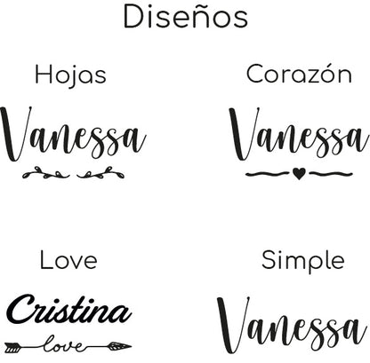 Llavero de madera personalizado - "AURA"