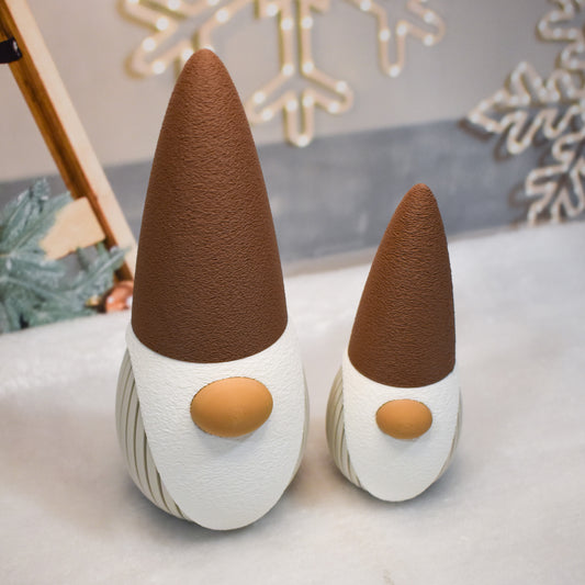 Gnomo mágico impreso en 3D con sombrero desmontable y compartimento secreto