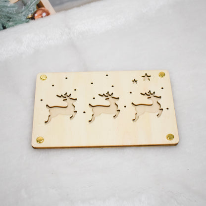 Sobre de madera para regalo Christmas