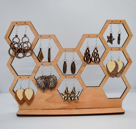 Pendientes de madera