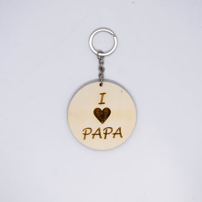 Llavero madera con imagen personalizada