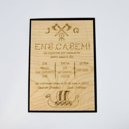 Invitacions per a esdeveniments i casaments