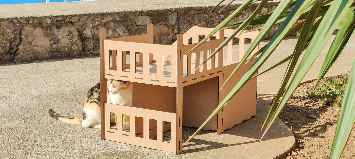 Cama para gatos o perros CASTLE