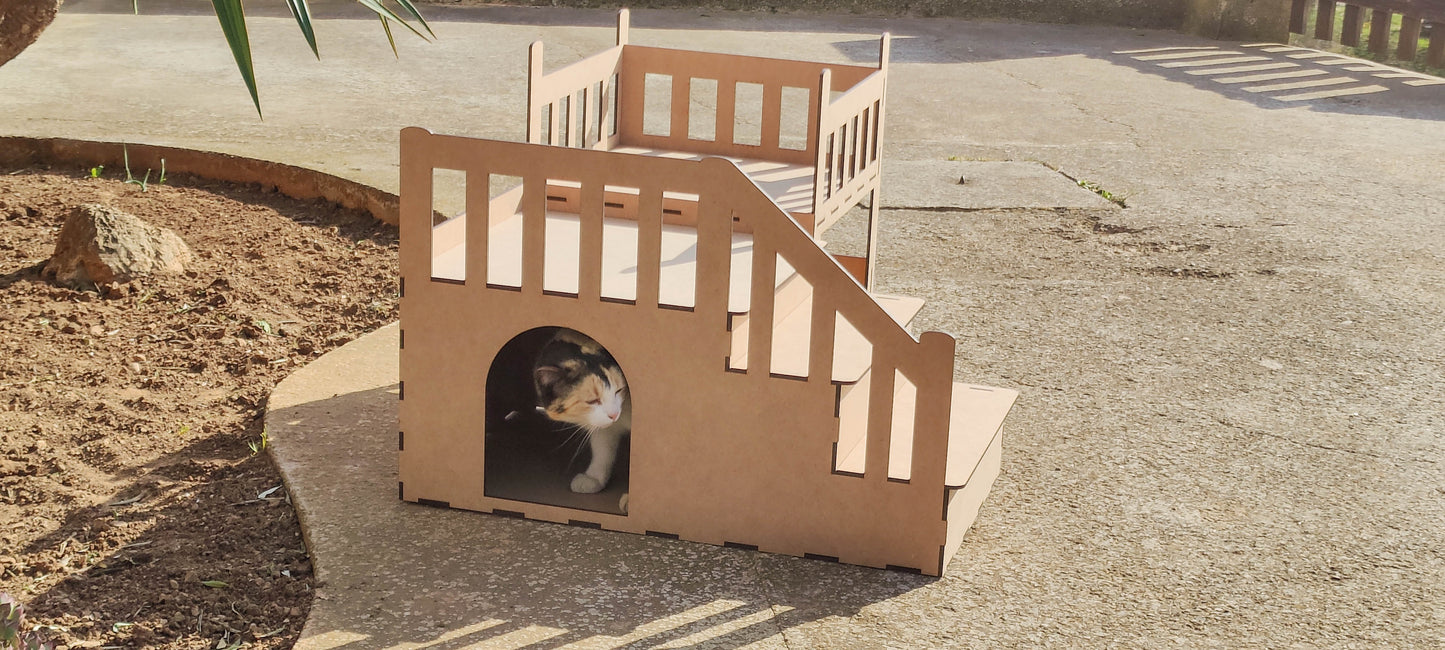 Cama para gatos o perros CASTLE